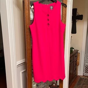 Vince Camuto Vibrant Pink Mini Dress